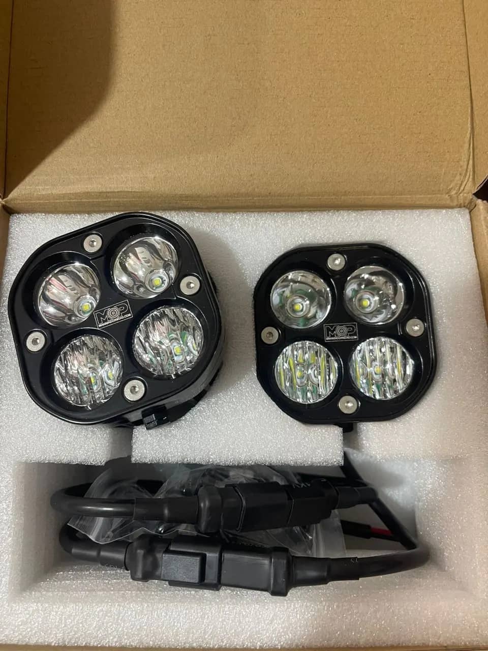 تصویر پروژکتور 40 وات 3 اینچ L40W (جفتی) نورسفید برند MOP - لوازم آفرود و کمپینگ مارول لایف