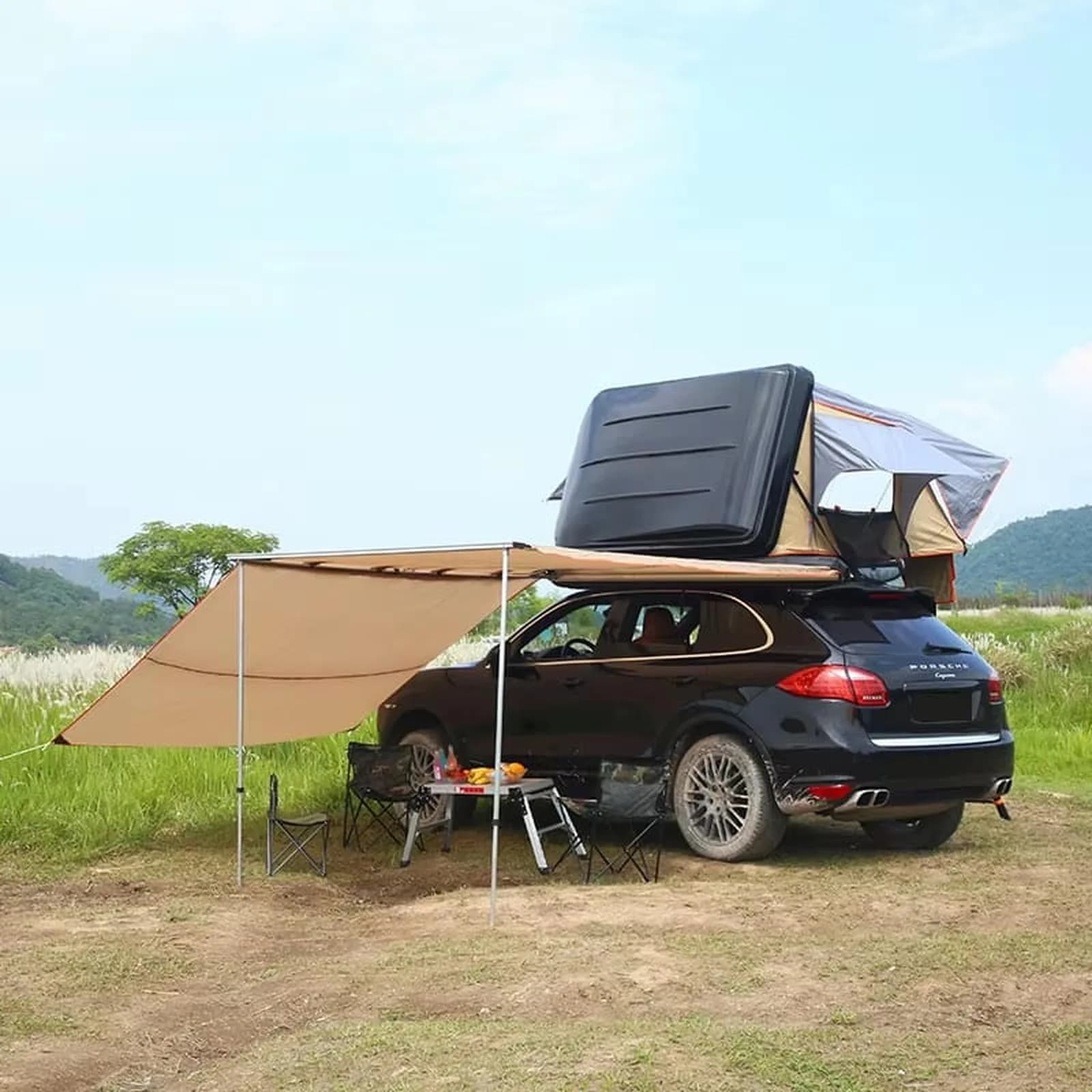 پرده بغل سایبان 2*2.5  آفرودی خودرو Neko