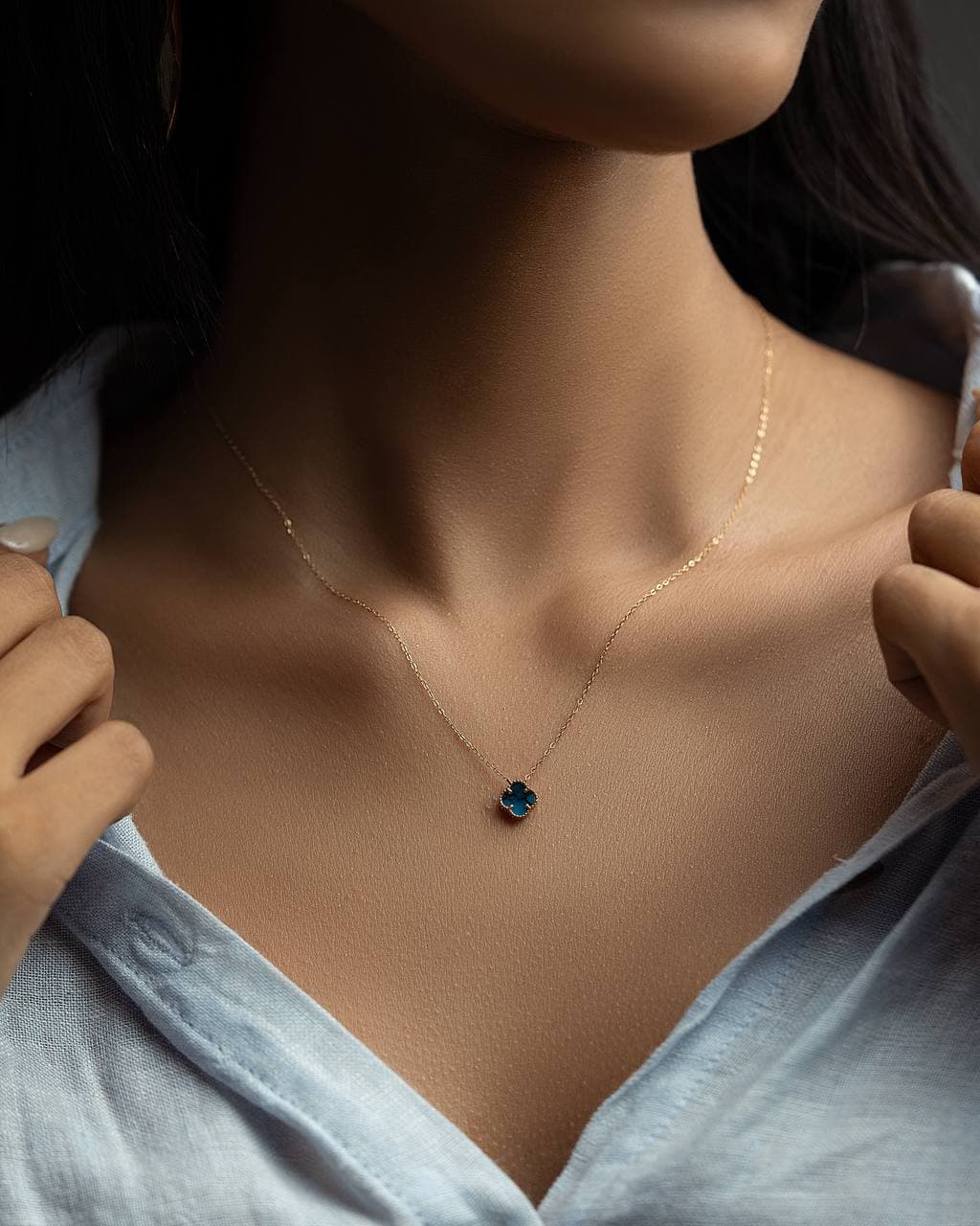 تصویر گردنبندونکلیف - طلا و جواهر مارول لایف