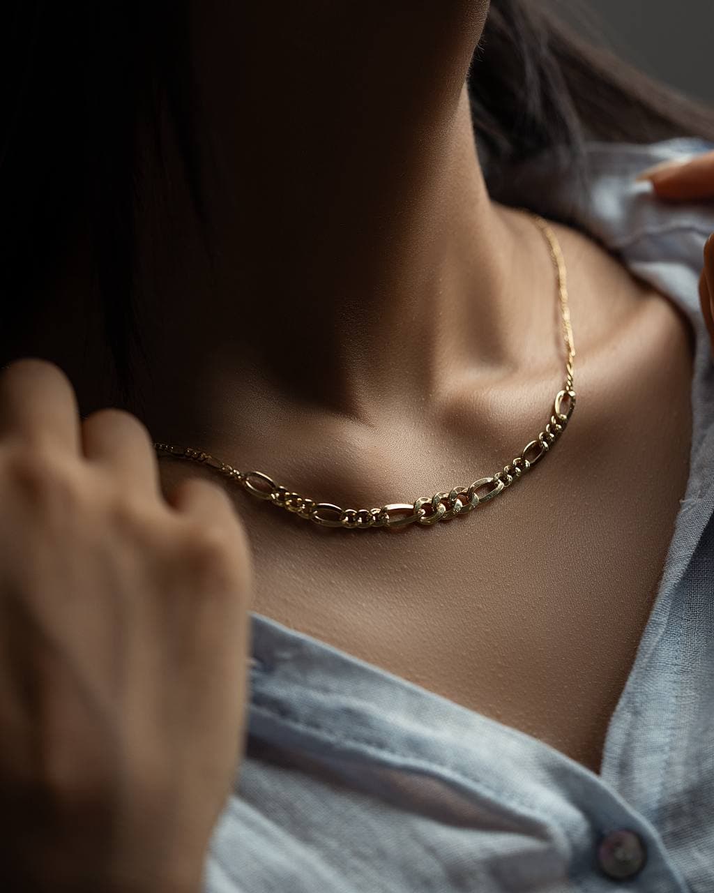 تصویر گردنبند ویگارو1 - طلا و جواهر مارول لایف