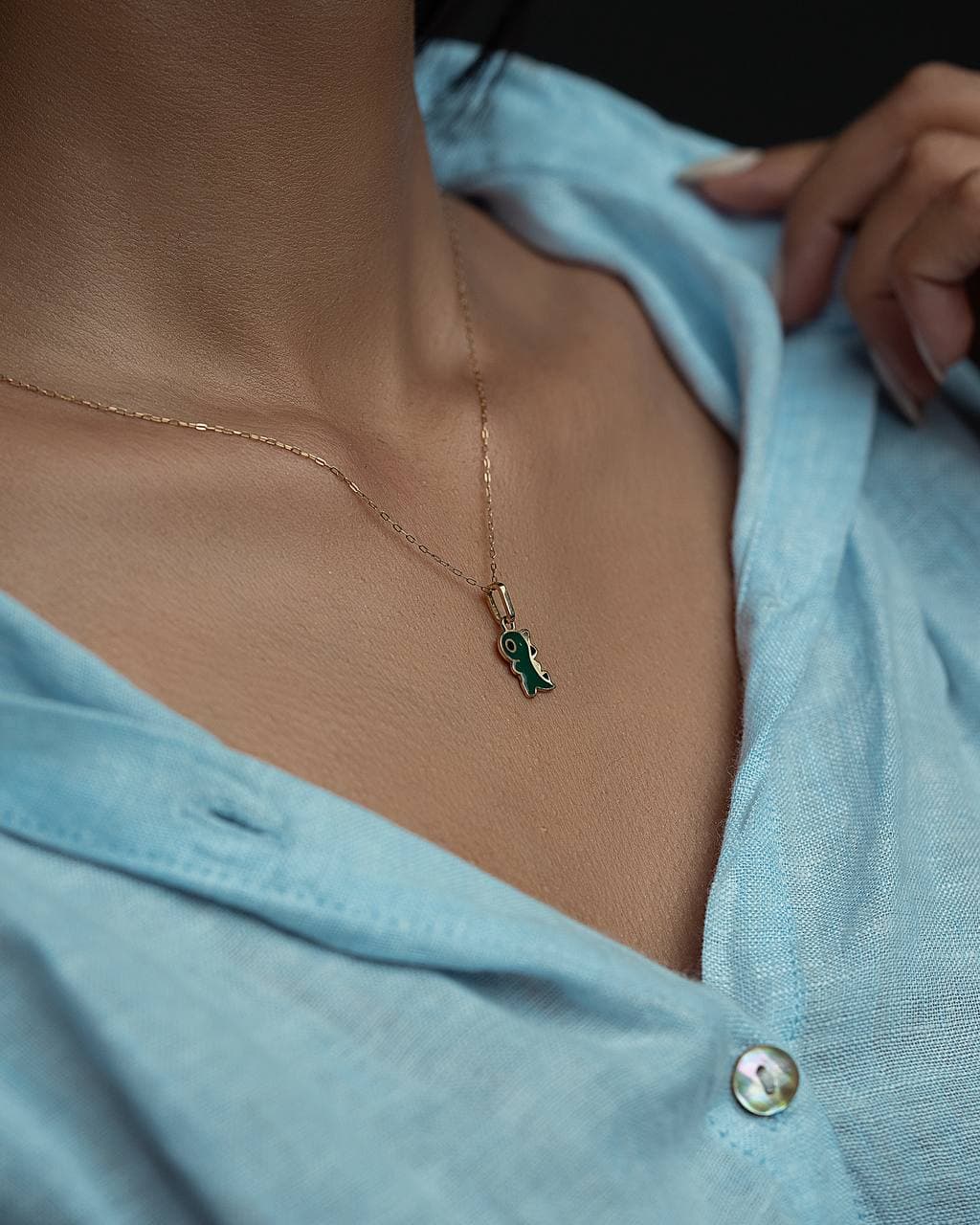 تصویر پلاک داینو1 - طلا و جواهر مارول لایف