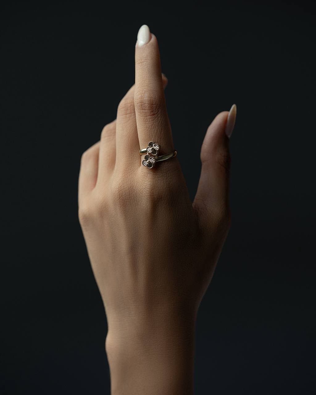 تصویر انگشتر ونکلیف تراش1 - طلا و جواهر مارول لایف