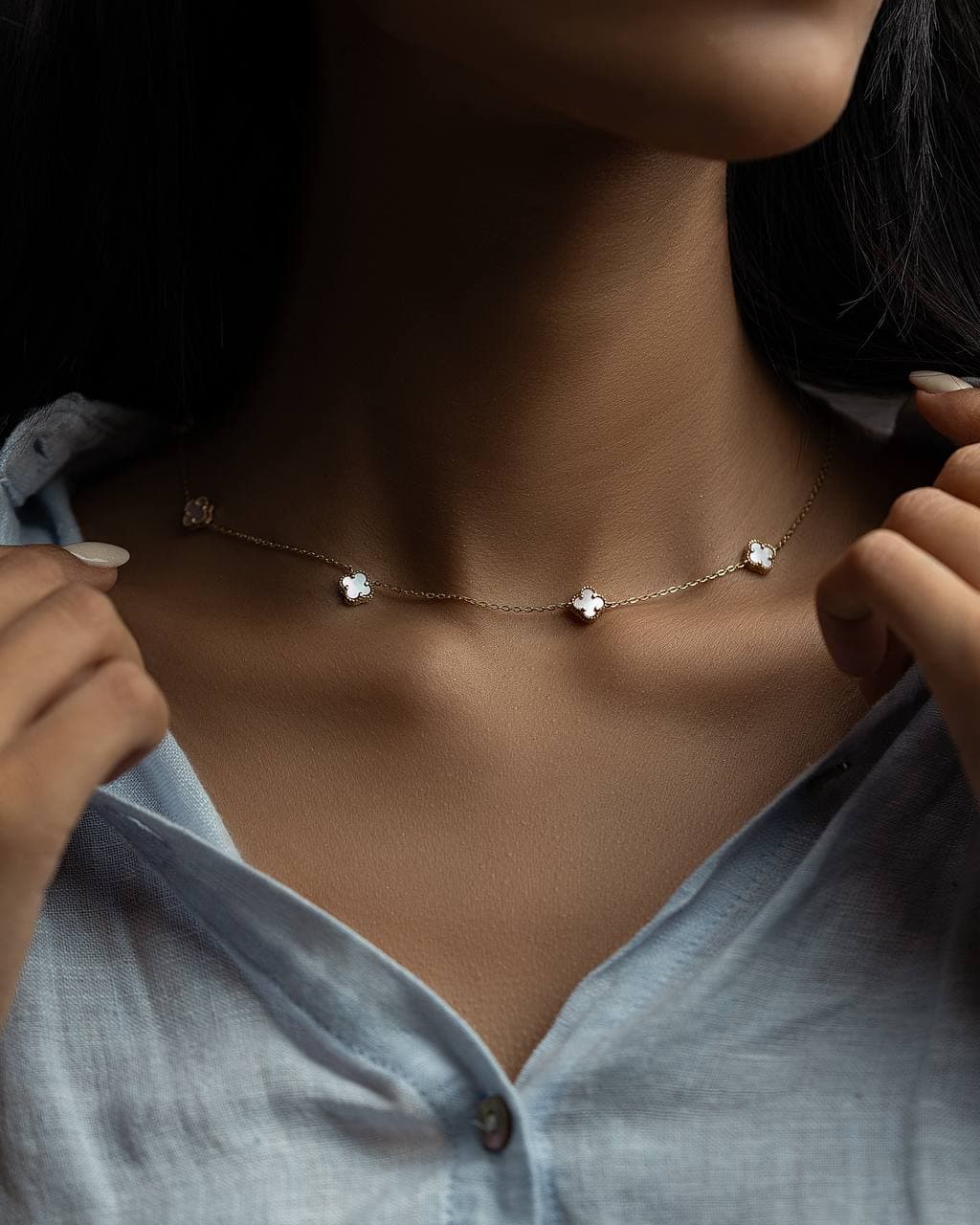 تصویر گردنبند ونکلیف10 - طلا و جواهر مارول لایف