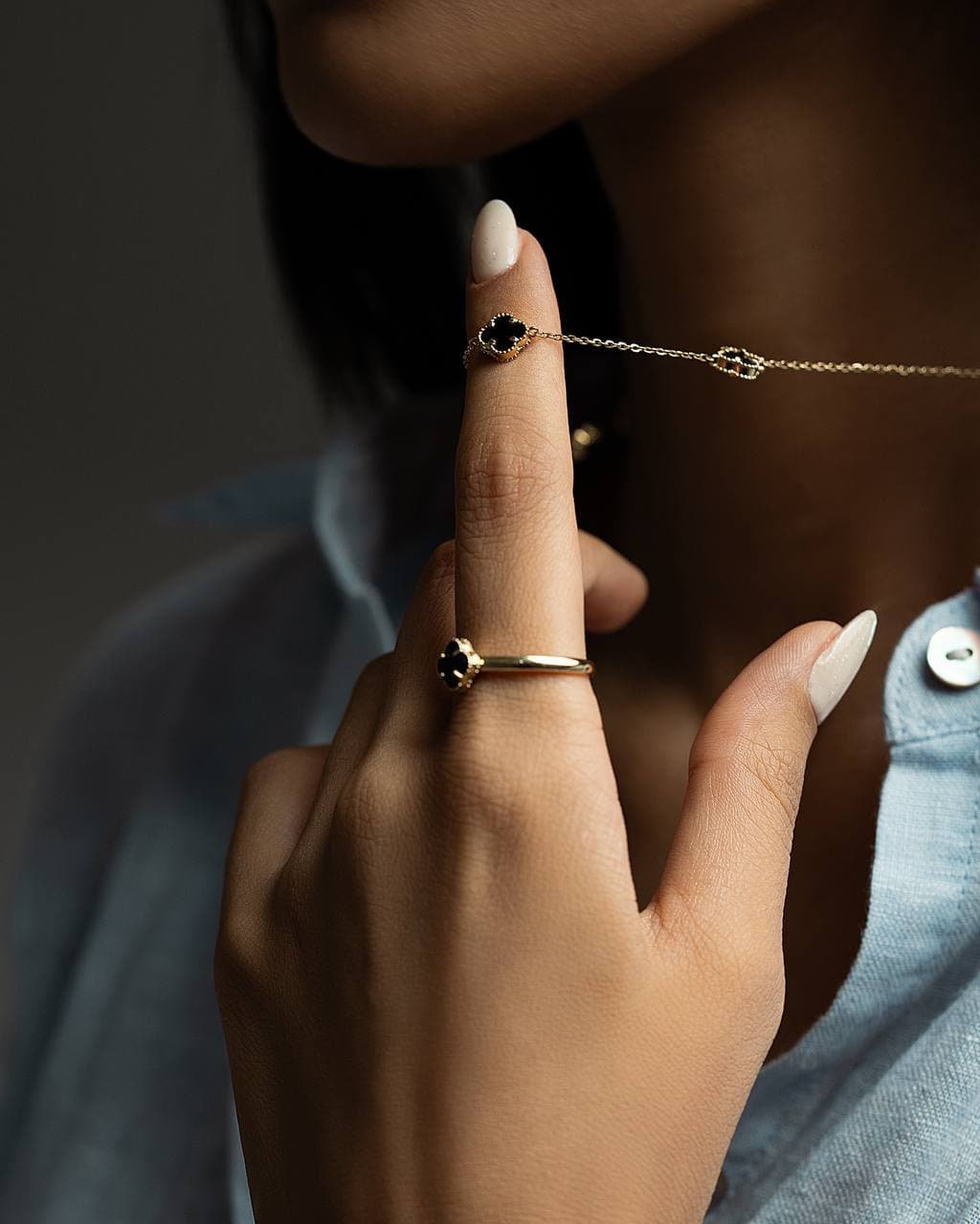 تصویر گردنبندونکلیف1 - طلا و جواهر مارول لایف