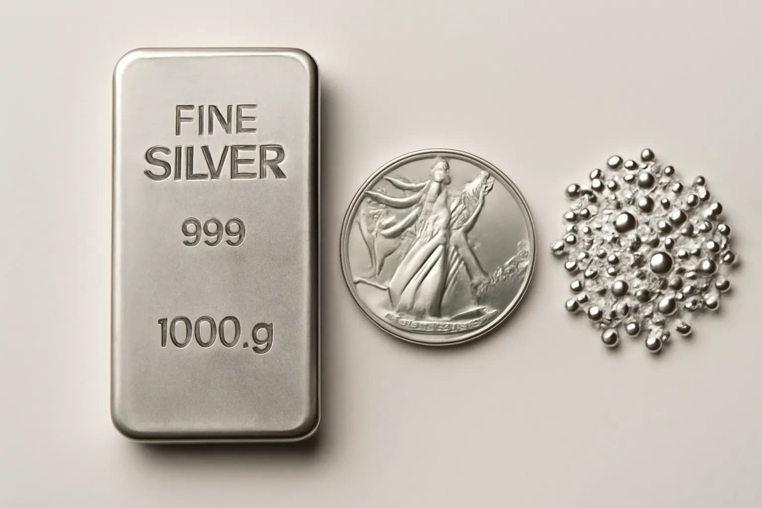 تصویر راهنمای خرید نقره: از ساچمه نقره تا شمش، چه گزینه‌ای بهتر است؟ - مقاله مارول لایف