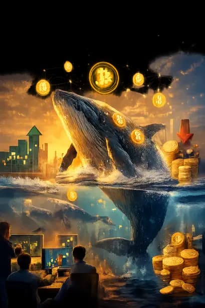تصویر نهنگ‌ها و انباشت بیت‌ کوین - مقاله مارول لایف